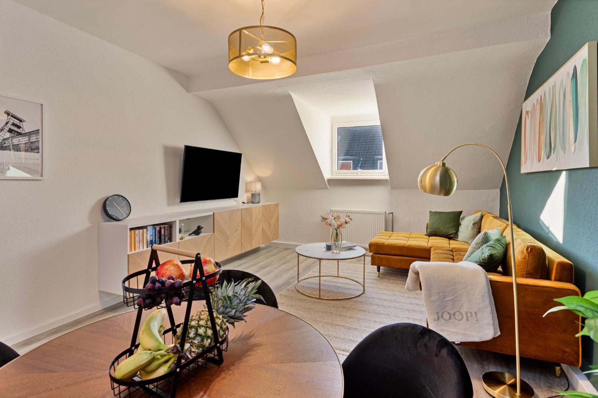 Zeche Trifft Villa Apartments By Cordis Sky Fuer Bis Zu 4 Personen 5 Minuten Zur Messe Essen Oder Hauptbahnhof Extérieur photo